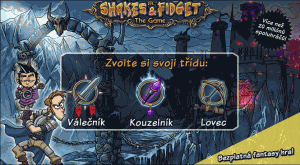 Výběr třídy hlavního hrdiny