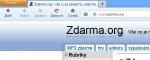 Záložka, tedy tab v Mozilla Firefoxu
