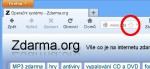 Vytvoření záložky ve Firefoxu přes hvězdičku