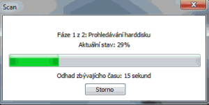 Prohledávání pevného disku