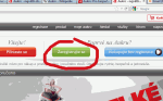 Registrace na portál