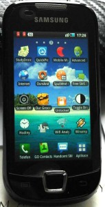 Domovská obrazovka Android