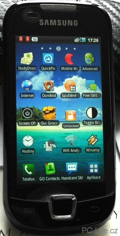 Domovská obrazovka Android Domovská obrazovka Android