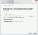 Zálohování za pomocí Windows Complete PC Backup