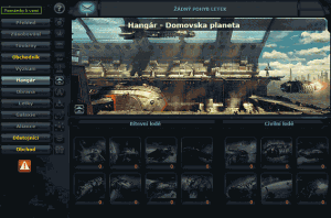 Pro vaši flotilu je důležitý hangár