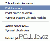 Připojit lze i přílohu