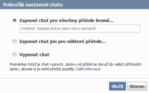Volby pro váš chat
