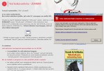 Správně nastavený a fungující antivir by měl na soubor reagovat jako na hrozbu