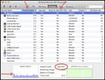 Activity Monitor v MacOS X 10.9 zjistí spotřebu energie jednotlivých aplikací