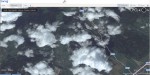 Mraky v leteckých pohledech Bing Maps