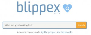 Vyhledávač Blippex