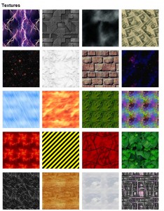 V nabídce jsou desítky nejrůznějších textur