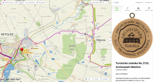 Cykloturistická mapa pro turisty a milovníky cyklistiky