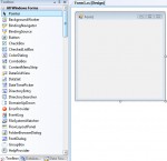 Dostupné ovládací prvky GUI pro WinForms aplikace v .NET