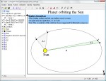 Model 2. Keplerova zákona jako příklad užití programu Graph