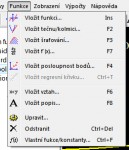 Možnosti vložení nejen funkcí