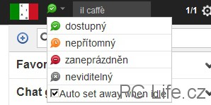 Správa stavů a přidání obrázku k profilu