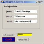 Jednoduchá WinForms aplikace, ke které chceme instalátor