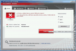 Hlavní okno Microsoft Security Essentials