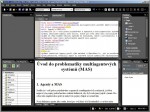 Rozhraní MS Expression Web s HTML kódem i výslednou webovou stránkou