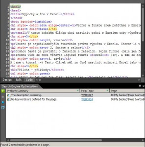 SEO report webu
