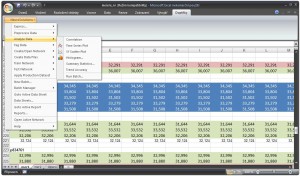 NeuroSolutions for Excel nabízí mnoho nástrojů k analýze dat s tvorbou UNS