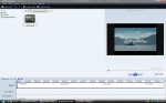 Importované video a přemístěné na časovou osu