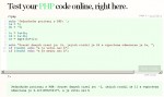 Počítáme s PHP přímo v prohlížeči