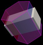 Využití barevného prostoru RGB-alpha pro simulaci průniků těles.