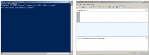 Klasické rozhraní PowerShell a vývojové prostředí ISE