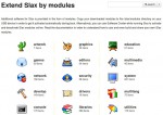 Modulární skládání distribuce Slax
