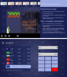 Verze pro tablety s Windows 8 umí to co mobilní, navíc s kalkulačkou a kurzy měn