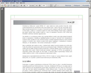 20stránková ukázka o podpoře Unicode v PHP z knihy PHP a XML