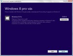 Nabídnutá verze Windows 8 Pro k objednávce