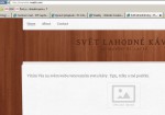Mnou publikovaný web na subdoméně ihned k dispozici
