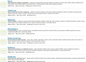 Nabídka nejen kancelářských online aplikací