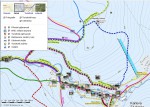 V zimní mapě lze zobrazit také letní turistické trasy a cyklostezky
